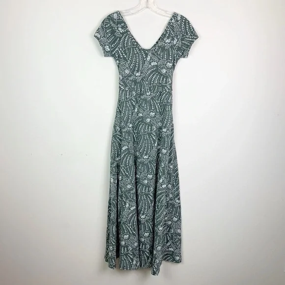 Pact Fit & Flare Crossback Maxi Dress - Picture 4 of 15